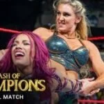 Flair vs. Banks vs. Bayley, RAW Women’s Title – Clash of Champions 09.25.16